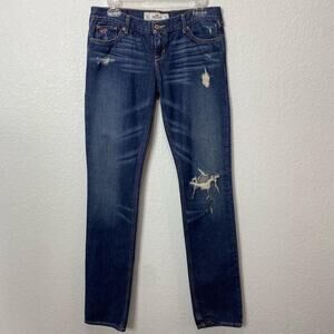 Hollister Laguna Skinny Denim Jeans Size 27x35